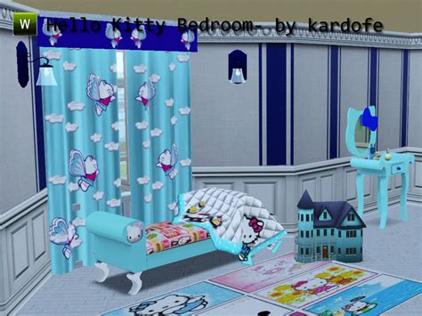 The Sims Resource Hello Kitty Bedroom
