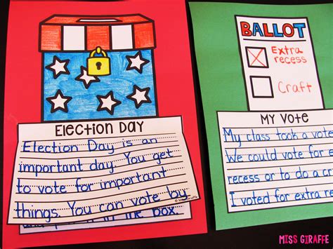 Download 5,900+ royalty free election box vector images. Miss Giraffe's Class: November Writing Crafts