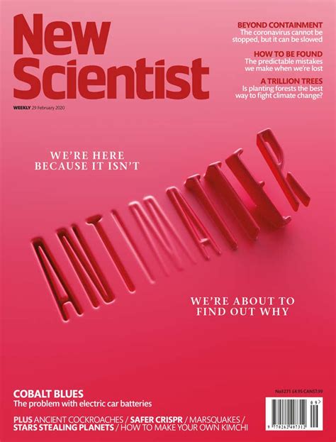 Issue 3273 Magazine Cover Date 14 March 2020 New Scientist