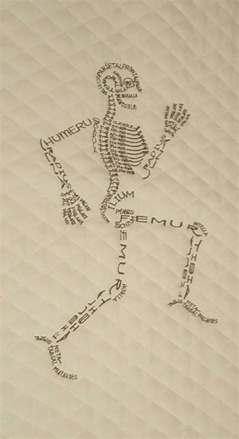 Word Skeleton Designs By Sandy