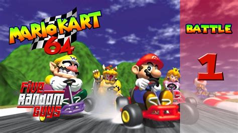 Mario Kart 64 Battle Part One Youtube