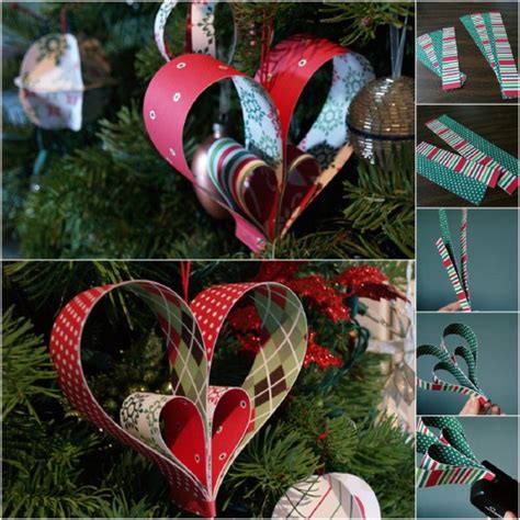 20 Hopelessly Adorable Diy Christmas Ornaments Made From Paper Diy