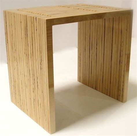 Stacked Plywood End Table End Tables Plywood Table Ikea Side Table