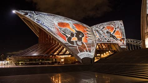 Indigenous Art Lights Up The Sydney Opera House Cnn
