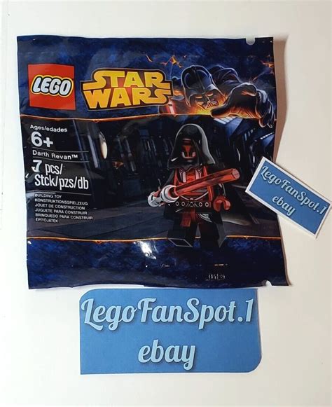 Lego Star Wars Exclusive Darth Revan Polybag Minifigure 5002123 New