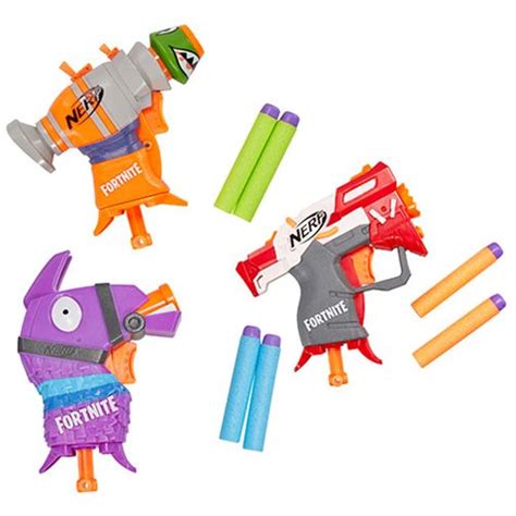 Nerf Micro Shots Fortnite Toy Gun Blaster Pack Ts Rl Llama Dart Guns My XXX Hot Girl