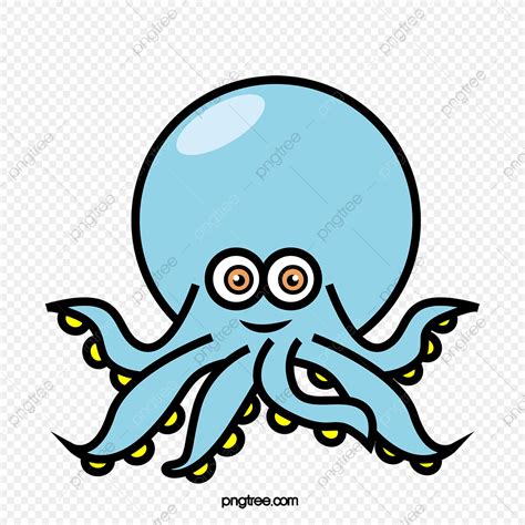 Cartoon Octopus Cartoon Vector Octopus Vector Vector