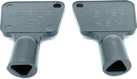 Meter Box Keys Pack Of 2 For Gas Electric Utillity Meter Boxes
