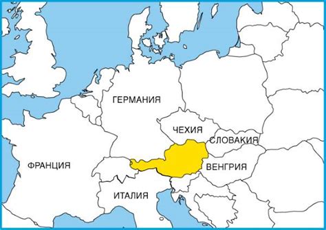 Волей императора фридриха i барбароссы была выделена из баварии и превращена в. Австрия на карте мира, разные карты Астрии для туристов