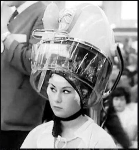 Drying Hair Rollers Hairdresser Vintage Beauty Salon