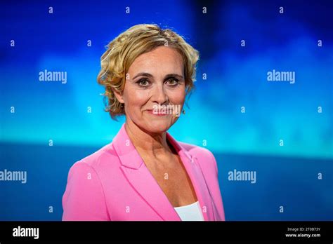 Hamburg Deutschland Oktober 2023 Moderatorin Caren Miosga Ist Dabei Ihre Letzte Show Im