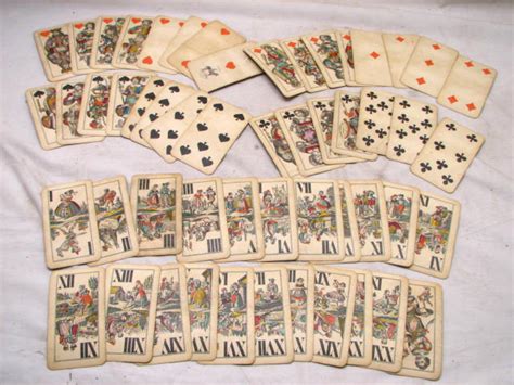 But, while conducting tarot reading with playing cards free, you don't need to determine which cards are reversed. ANTIQUE TAROT PLAYING CARDS FERD.PIATNIK &SON,WIEN | eBay