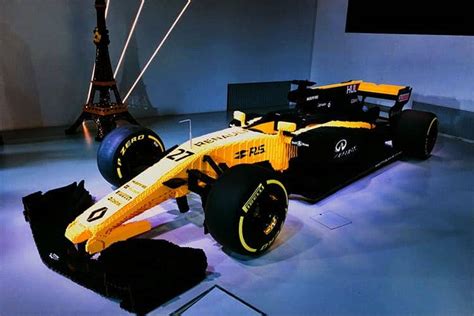 Renault Sport Formula One Team And Lego Create Life Size Replica From