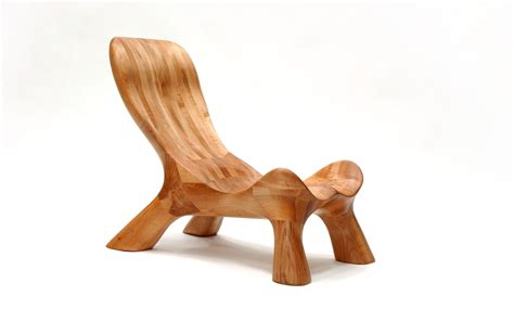 Using wood that is sustainably harvested from north american forests, we create heirloom quality furniture for every room in your home. Handmade Curvechair (Organically Carved Solid Wood Furniture) by Nico Spacecraft | CustomMade.com