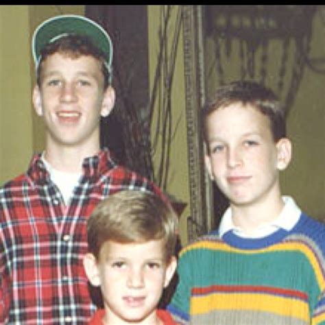 The Manning Brothers Cooper Peyton And Eli Left To Right Eli
