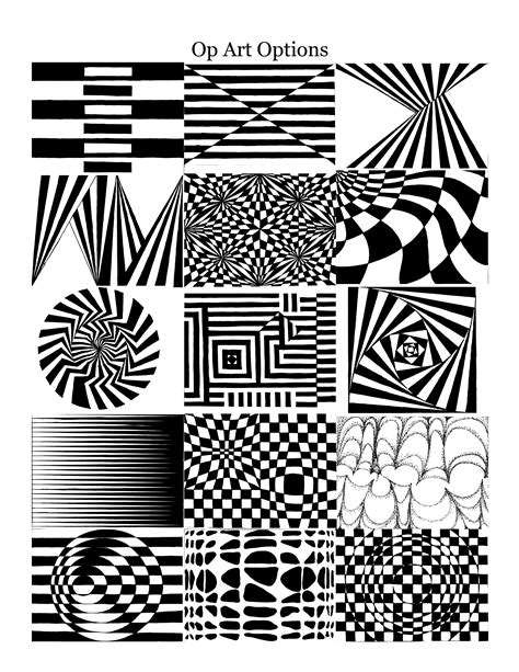 Art 8 Art In Room A124 More Optical Illusion Drawing Illusion