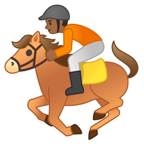 Horse Racing Emoji Clipart Free Download Transparent Png Creazilla