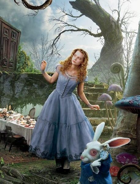 This dress is the best alice costume i have ever seen. Alice in Wonderland Movie Clothes | POPSUGAR Fashion
