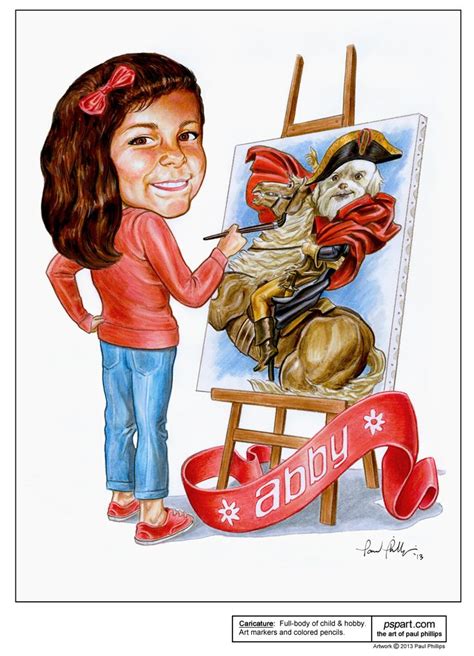 New users enjoy 60% off. Full-body caricature in art markers and colored pencils of ...