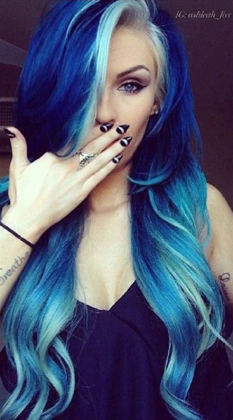 Shop our permanent or temporary blue hair color and dyes. 4 Bold and Edgy Hair Color ideas to Try This Summer
