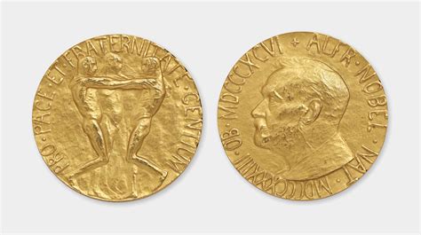 NOBEL PRIZE MEDAL. Nobel Peace Prize Medal awarded in 1909 