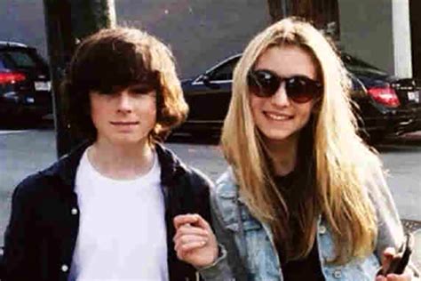 Hana Hayes And Chandler Riggs - Chandler Riggs - biography, photo, age, height, personal life, news