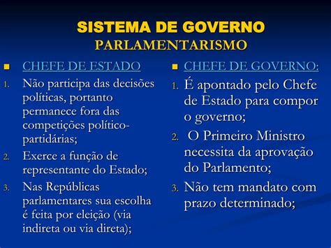 O Que Regime Politico