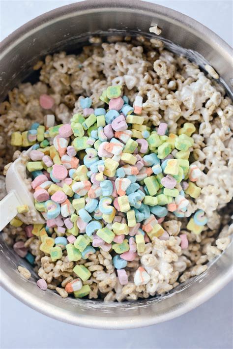 Lucky Charms Marshmallow Treats Simply Scratch