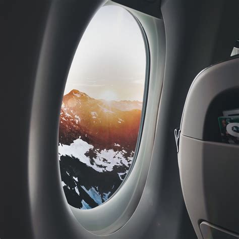 Download Wallpaper 2780x2780 Porthole Airplane Window Overview