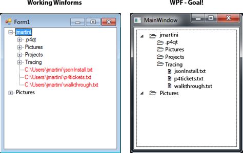 How To Make Wpf Treeview Style As Winforms Treeview Stack Overflow Images
