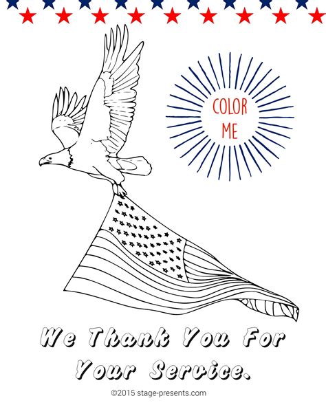 Printable Thank You For Your Service Coloring Pages Printable Word
