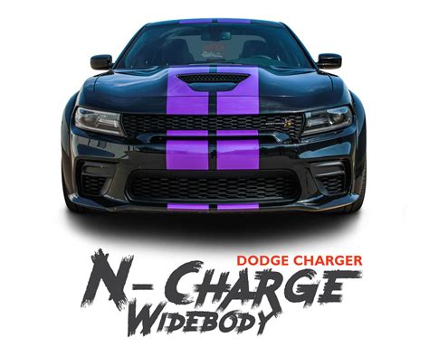 N Charge Rally Widebody Dodge Charger Racing Stripes Charger Decals