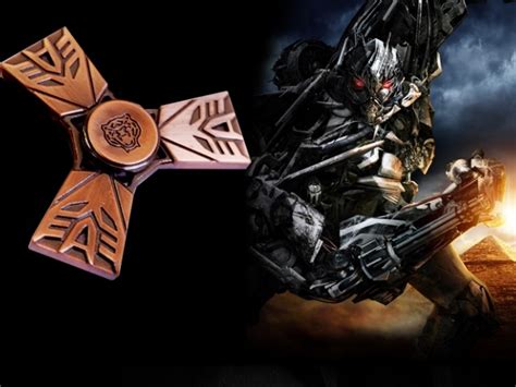 Transformers Premium Fidget Spinner Aus Kupfer Stahl Copper Tri