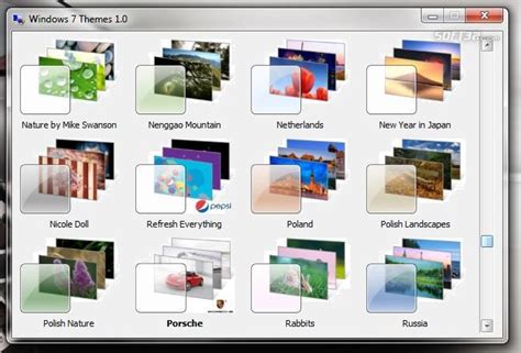 Download Windows 7 Themes 10
