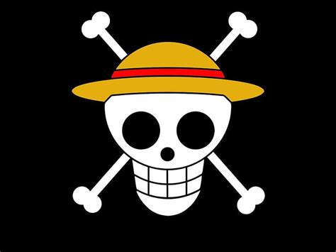 Free Download One Piece Flag Straw Hat Logo Hd Wallpaper Pxfuel