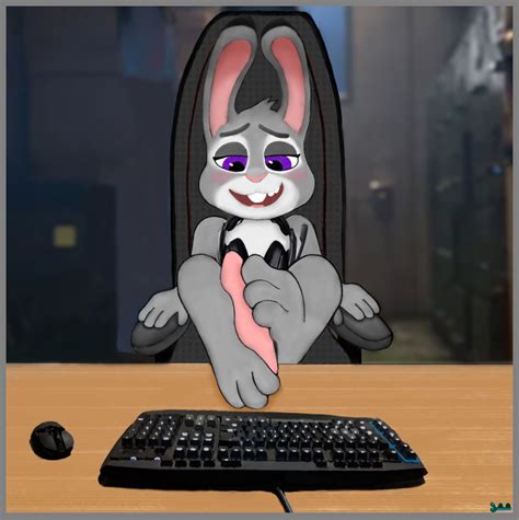 Rule 34 2020 3 Toes 4 Fingers Anthro Barefoot Blush Computer Mouse