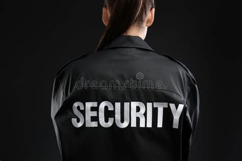 Female Security Guard In Uniform Stock Photo Image Of Guard Security