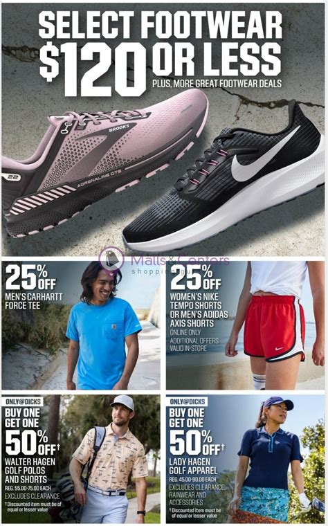 Dick S Sporting Goods Weekly Ad Valid From To Mallscenters