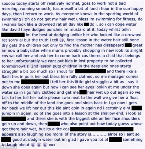 Basildon Lifeguards Joke On Facebook About Girl Nearly Drowning Daily