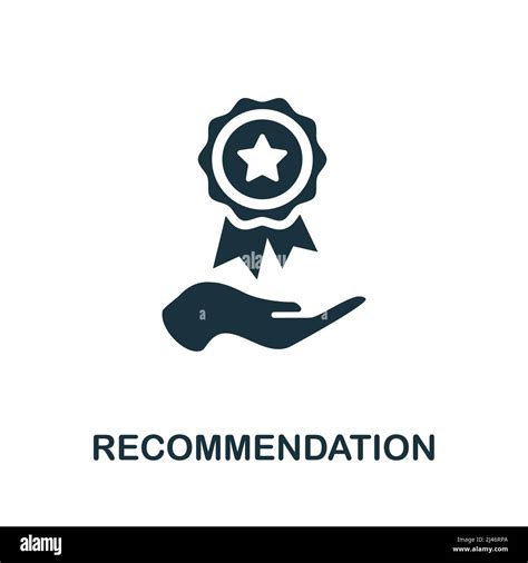 Recommendation Flat Icon Colored Element Sign From Marketing