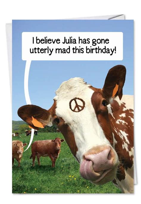 Bad Grass Funny Birthday Card Nobleworkscards