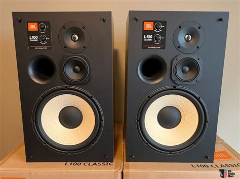 Jbl L100 Classic Speakers With Js 120 Stands Photo 3979496 Us Audio Mart