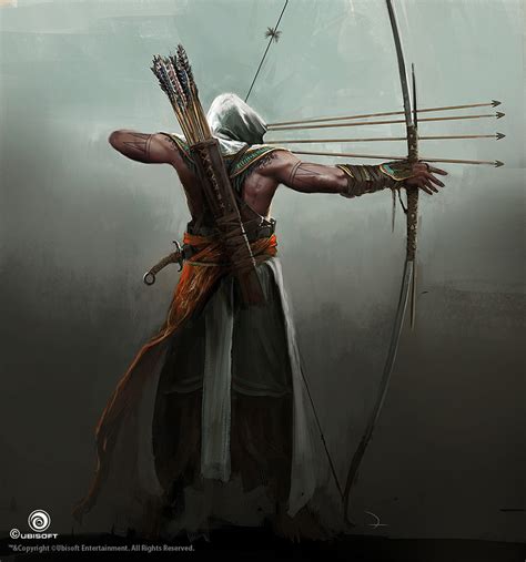 Bayek Early Concept Art Assassin S Creed Origins Art Gallery