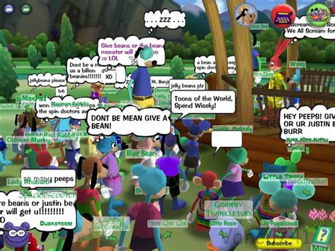 Toontown Giving Toons A Jellybean Unite On Jellybean Day Youtube