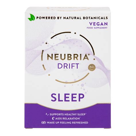 Neubria Drift Sleep Vegan 60 Capsules Holland And Barrett