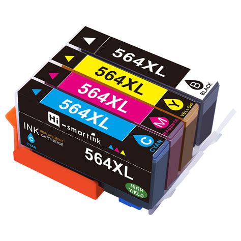 High Yield 564xl Ink Cartridge Set For Hp