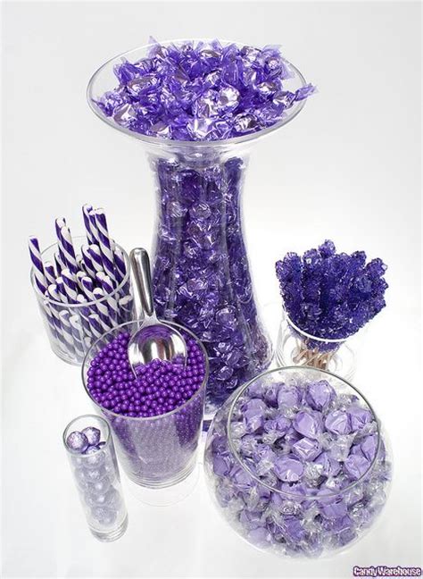 Purple Candy Buffets Purple Candy Buffet Purple Candy Purple Candy Bar