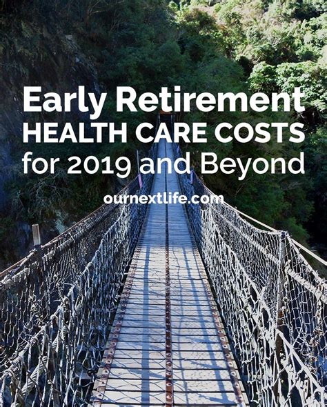 List of top early retirement health insurance. early retirement health care costs in 2019 and beyond // obamacare, aca, affordable care act for ...