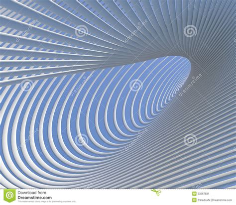 Architectural Geometric Shapes Stock Illustration