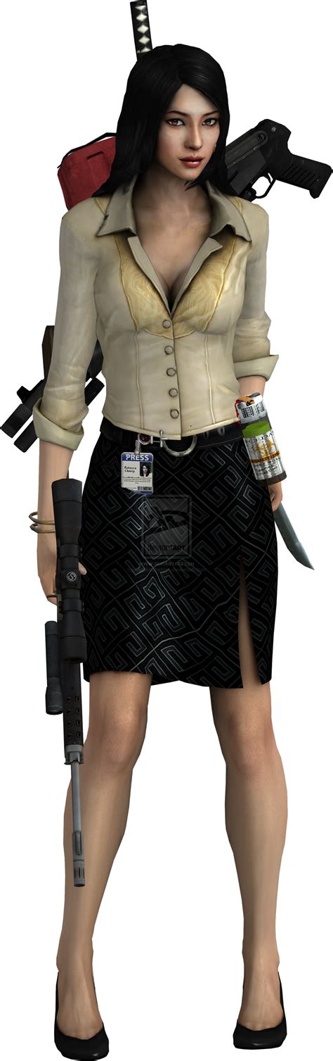 Image Rebecca With L4d Gearpng Dead Rising Wiki Fandom Powered